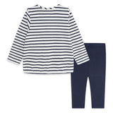 T-SHIRT UND LEGGINGS AUS JERSEY