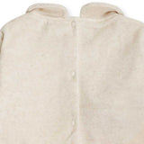 VELVET ROMPER WITH BACK OPENING