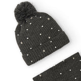 MÜTZE UND STRICKSCHAL