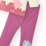JERSEY-T-SHIRTS UND LEGGINGS