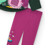 T-SHIRT E LEGGINGS JERSEY - TUC TUC - Sesso: Bambina - Colore: uni - Stagione: Autunno-Inverno