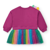 ABITO FELPA E TULLE - TUC TUC - Sesso: Bambina - Colore: uni - Stagione: Autunno-Inverno