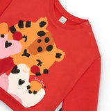 JERSEY-SWEATSHIRT UND LEGGINGS