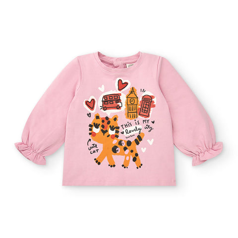 T-SHIRT JERSEY - TUC TUC - Sesso: Bambina - Colore: uni - Stagione: Autunno-Inverno