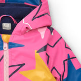 WASSERDICHTE JACKE MIT KAPUZE