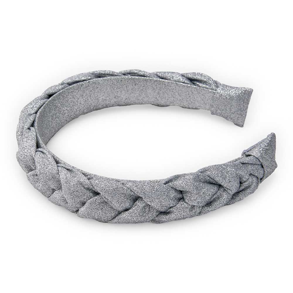 Vervollständige jedes Outfit deiner Kleinen mit diesem glitzernden geflochtenen Haarband, perfekt...