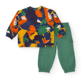 FARBIGES HOODIE-SET