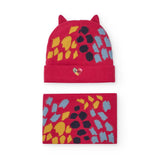 KNIT HAT AND SCARF
