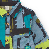 CAMICIA BAUMWOLL-LEINEN