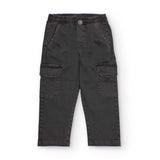 PANTALONS AUS BAUMWOLL-DRILL