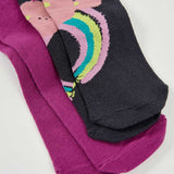 STRUMPFHOSEN MIT MUSTER UND UNIFARBEN