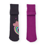 STRUMPFHOSEN MIT MUSTER UND UNIFARBEN