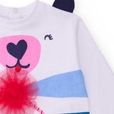 T-SHIRT JERSEY - TUC TUC - Sesso: Bambina - Colore: Bianco - Stagione: Autunno-Inverno
