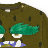 Sweatshirt mit Monster