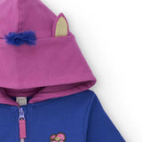 GIACCA FELPA - TUC TUC - Sesso: Bambina - Colore: Viola - Stagione: Autunno-Inverno
