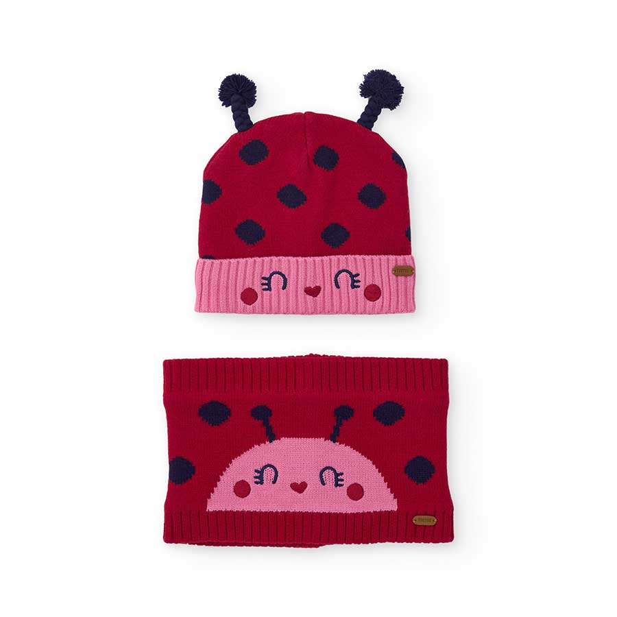 Verschenke deinem Kleinen einen Hauch von Freude mit diesem Winter-Set aus einer Mütze mit Pompon...