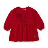KLEID MIT LANGEN ÄRMELN