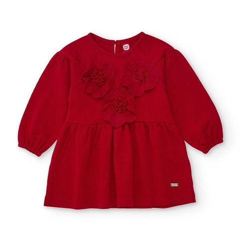 KLEID MIT LANGEN ÄRMELN