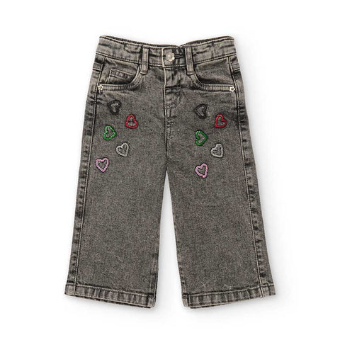 PANTALONE JEANS CUORE