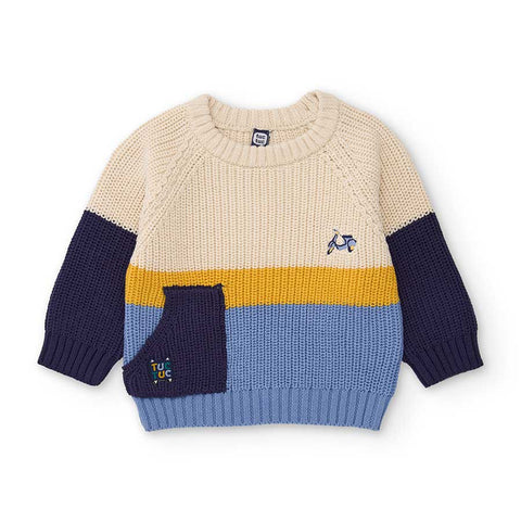 MAGLIONE LAVORATO A MAGLIA
