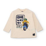 TSHIRT MANICA LUNGA STAMPA