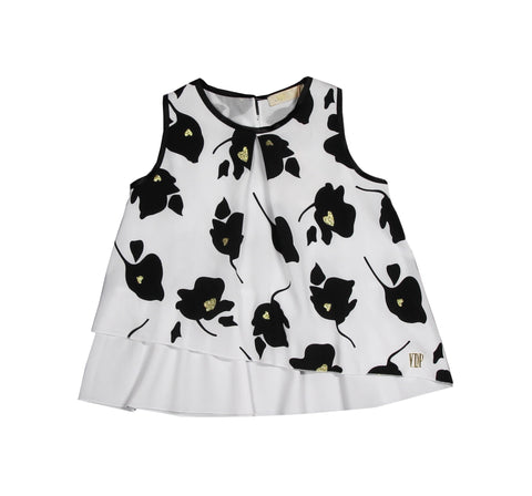 CANOTTA - VIA DELLE PERLE - Sesso: Bambina - Colore: Bianco - Stagione: Primavera-Estate