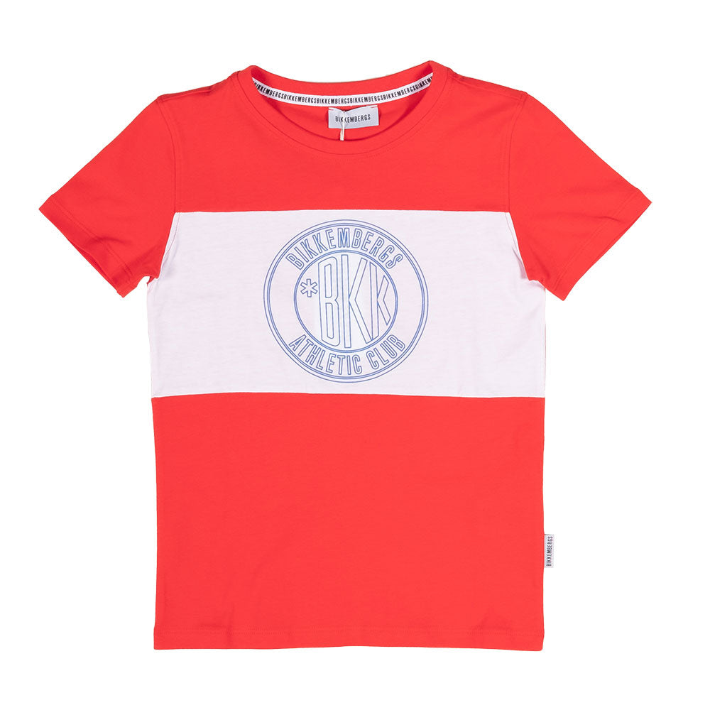 

T-shirt a maniche corte della Linea Abbigliamento Bambino Bikkembergs, con stampa sul davanti.
...