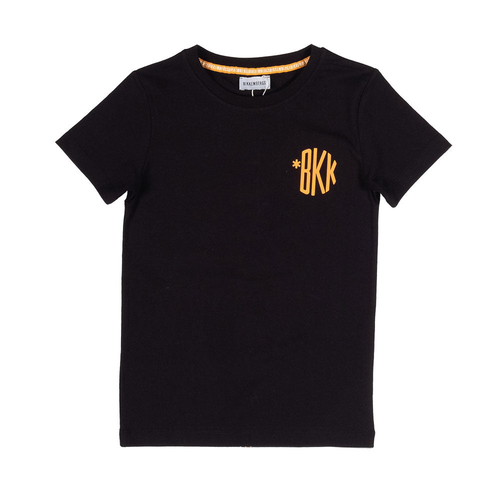 
T-shirt a manica corta della Linea Abbigliamento Bambino Bikkembergs, con piccolo logo sul davan...