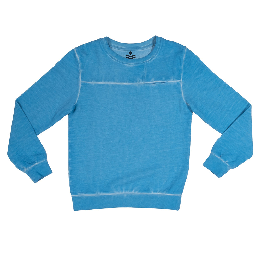 Gemustertes Sweatshirt aus der Bikkembergs-Kinderbekleidungslinie, mit geometrischen Nähten auf d...