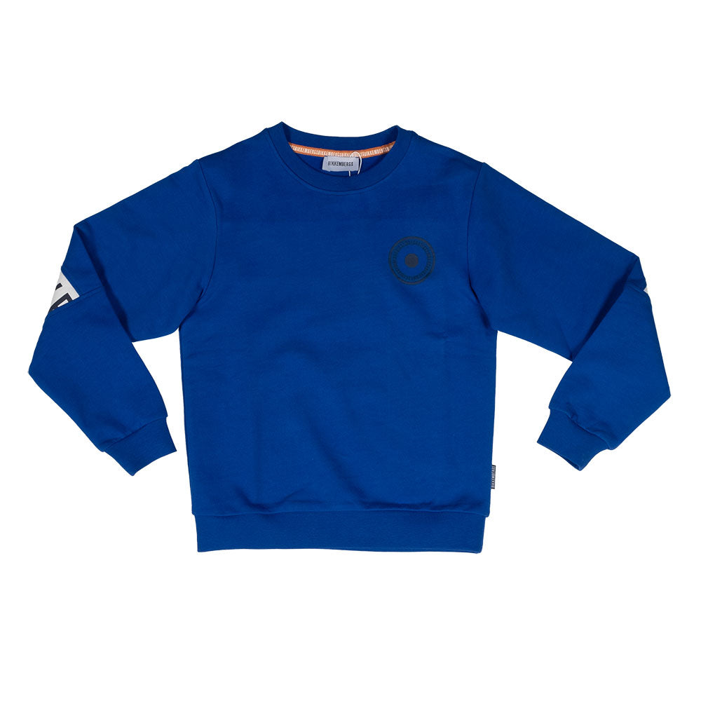 
Leicht plüschige Bluse aus der Bikkembergs-Kinderbekleidungslinie, mit kleinem Logodruck auf der...