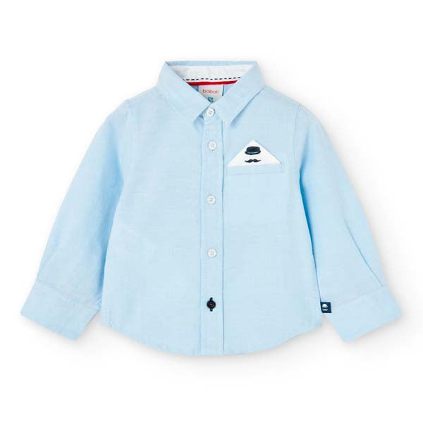 Hemd aus der Boboli-Kinderbekleidungslinie, Oxford mit gestickter Tasche.
 Zusammensetzung: 100 %...