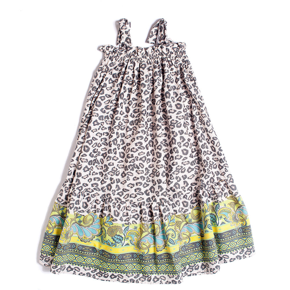 
Kleid aus der Fracomina Girls' Clothing Line, mit verstellbaren Trägern und elastischem Oberteil...