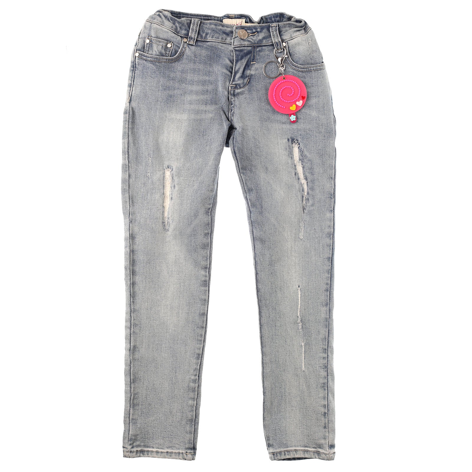 
  Jeans aus der Fracomina Mini Mädchenkleidungslinie, gerader Schnitt, Modell
  klassische fünf ...