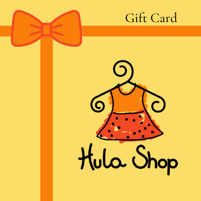 Hula Card ist die Hula Shop Geschenkkarte !!
Sie können es kaufen und an jeden senden, den Sie mö...
