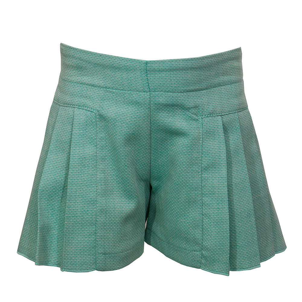 
  Shorts aus der M&B Fashion Girl's Clothing Line mit Bundfalten mit Gummizug
  an der Taille au...