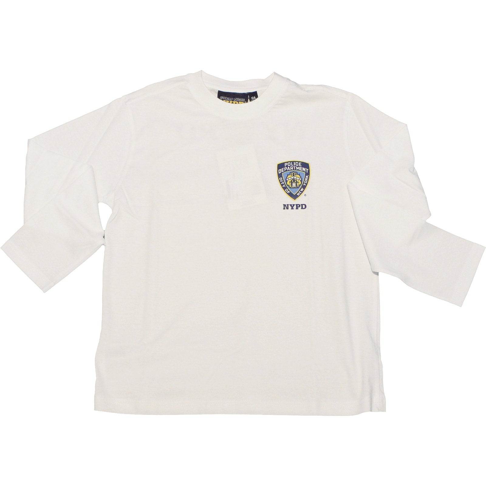 
  Langarm-T-Shirt aus der Mirtillo-Kinderkleidungslinie mit Logo-Prints auf Vorder- und Rückseit...