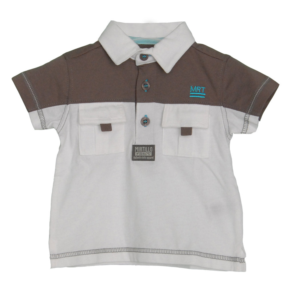 
  Poloshirt aus der Mirtillo Kinderkleidungslinie. Einfarbig mit kontrastierendem Ausschnitt.
  ...