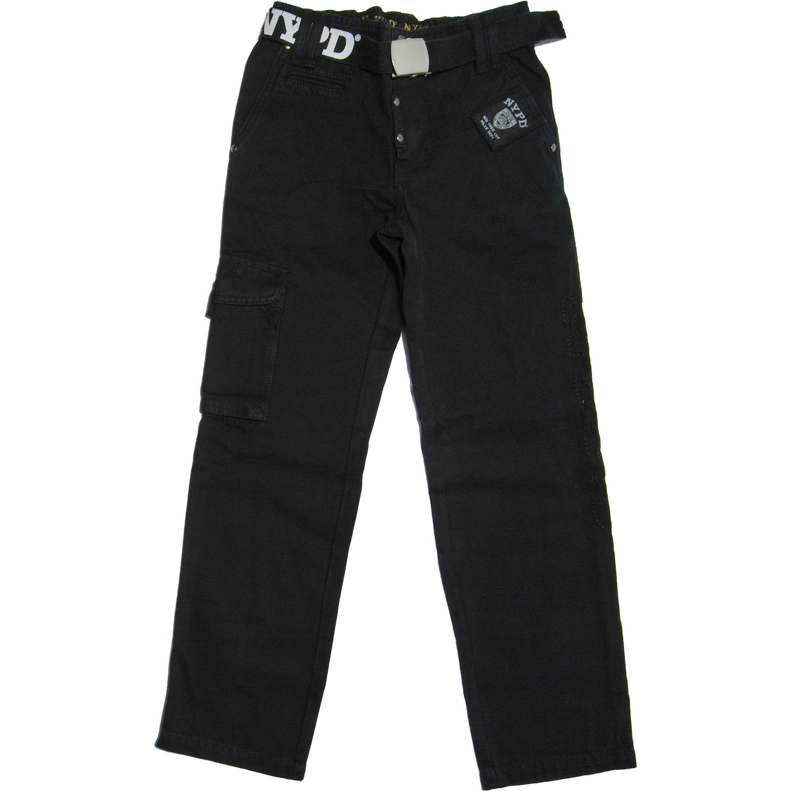 
  Normale 5-Pocket-Hose aus der Mirtillo-Kinderkleidungslinie, mit Seitentasche, NYPD-Linie mit ...