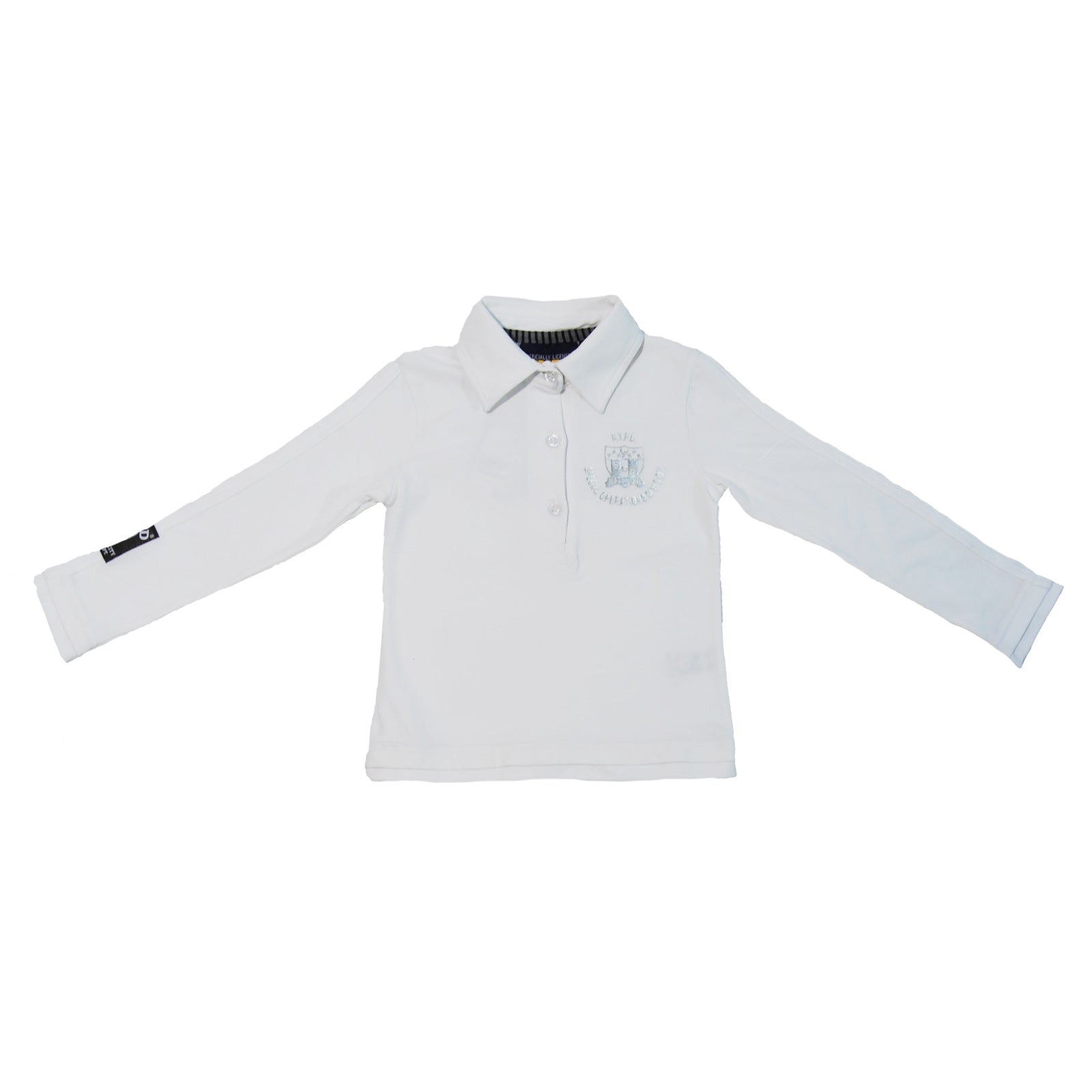 
  Stretch-Baumwollpoloshirt aus der Mirtillo-Kinderkleidungslinie mit Aufdruck auf Vorder- und R...
