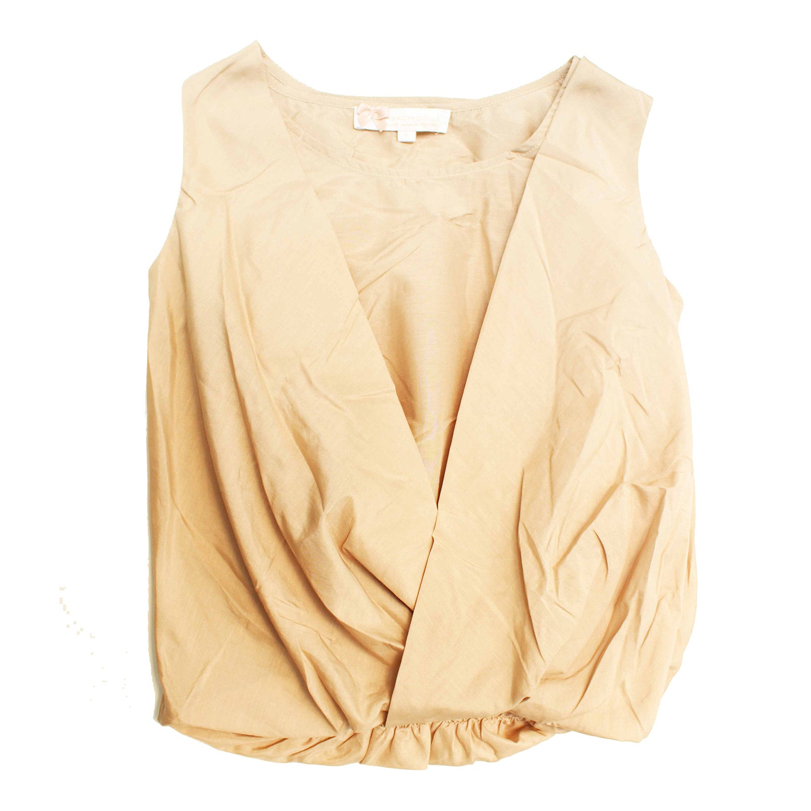 
  Bluse aus der Kinderkleidungslinie Silvian Heach mit Gummizug an der Unterseite; vorne runder ...