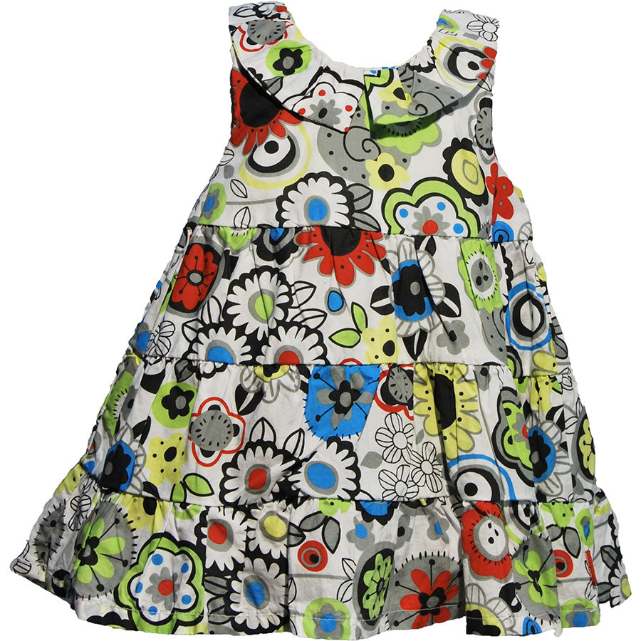 
  Kleid aus der Tuc Tuccon Mädchenkleidungslinie Coulotte des gleichen Musters,
  aus Baumwollpo...