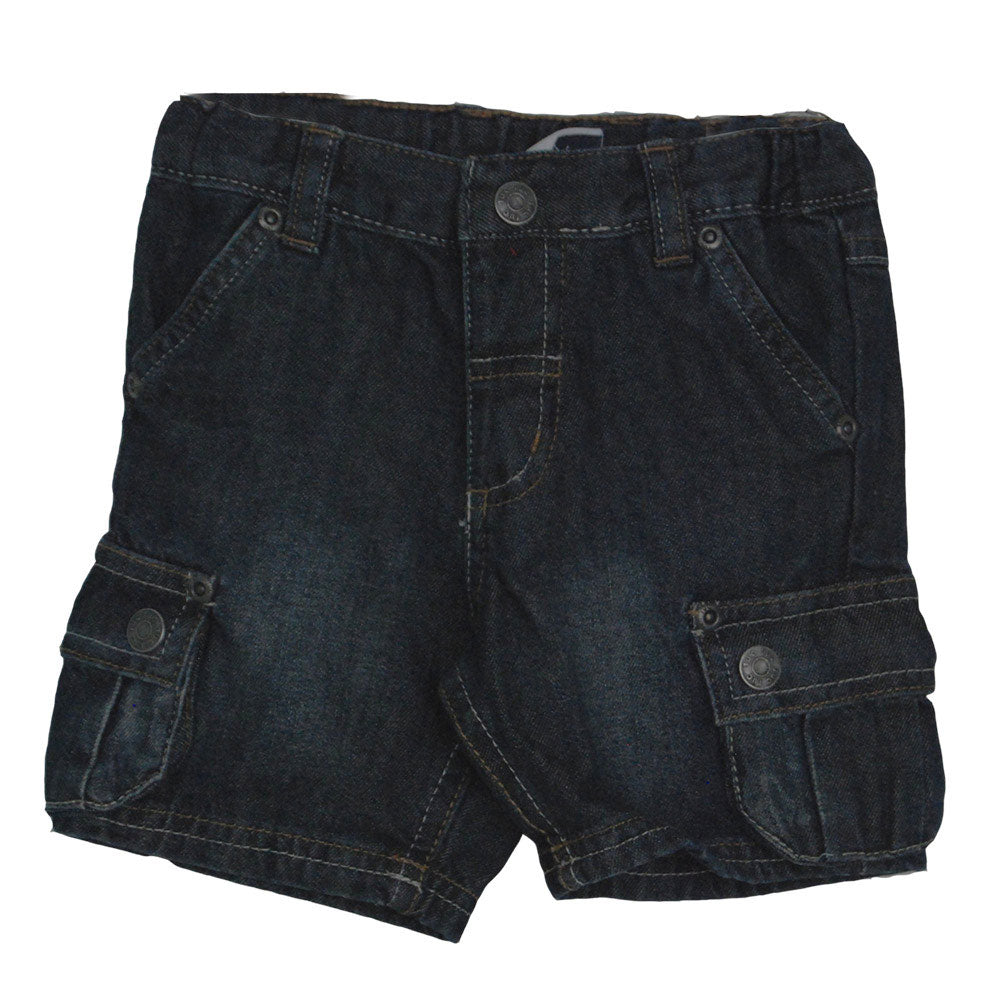 
  Denim-Shorts aus der Kinderbekleidungslinie Tuc Tuc. Taschen an den Seiten. Gürtel
  halb elas...