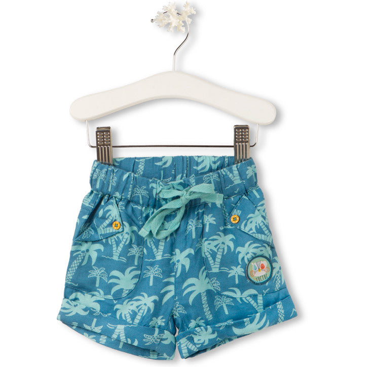 
  Shorts aus der Tuc Tuc Kinderkleidungslinie mit Taschen vorne und Muster
  tropischer Ton in T...