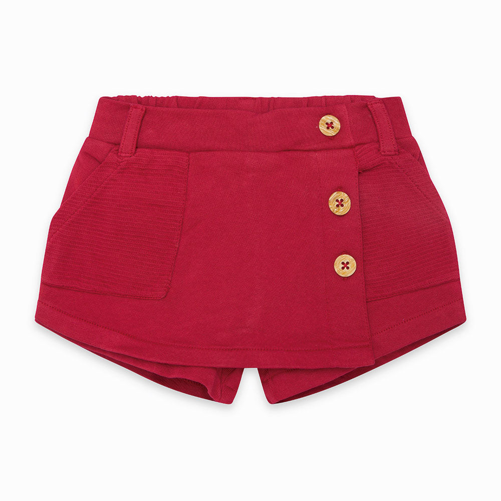 
  Faux Rock Shorts aus der Tuc Tuc Girls Clothing Line in einfarbig
  und mit Knöpfen an einer S...