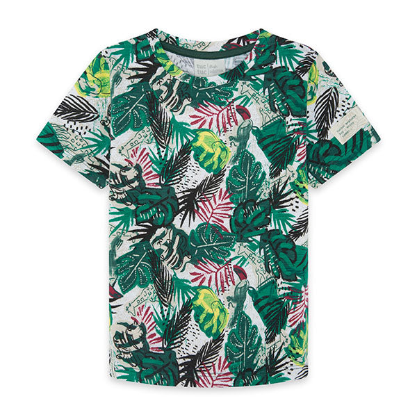
  T-Shirt aus der Tuc Tuc Clothing Line, Jungle Street Kollektion, mit Fantasie
  Überall tropis...