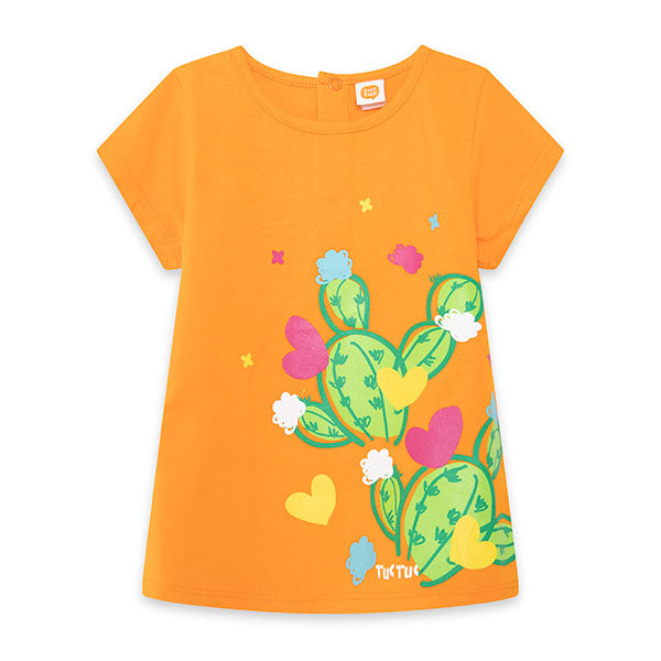 
  Pullover aus der Tuc Tuc Girl's Clothing Line, Fun Cactus Kollektion, mit an
  leuchtender Far...