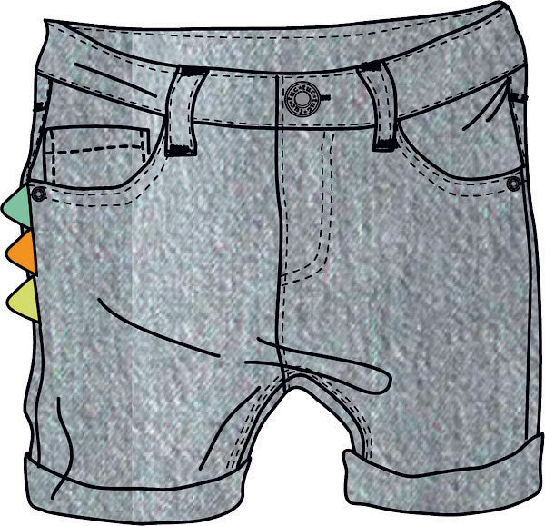 
  Shorts aus der Tuc Tuc Children's Clothing Line, In The Jungle Kollektion, mit Applikation
  a...