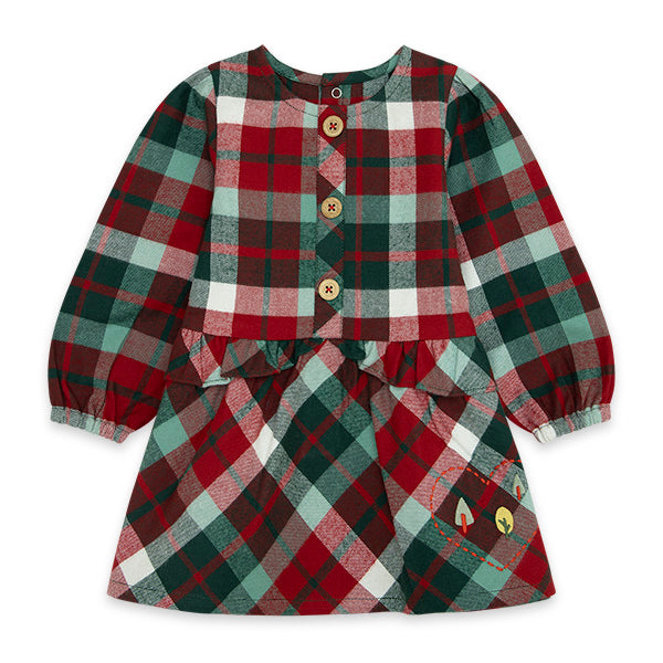 
  Flanellkleid aus der Mädchenkollektion Tuc Tuc, Highlands Kollektion
  mit schottischem Muster...