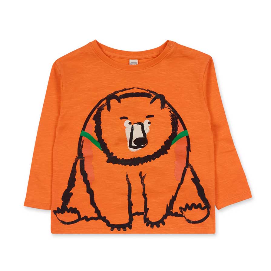 
Maglietta della Linea Abbigliamento Bambino Tuc Tuc, con disegno di orso sul davanti in contrast...